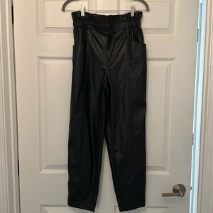 Madewell Faux Leather Pants